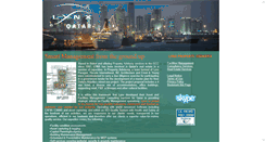 Desktop Screenshot of lynxqatar.com