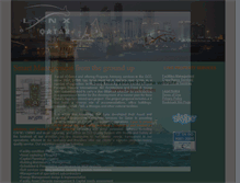 Tablet Screenshot of lynxqatar.com